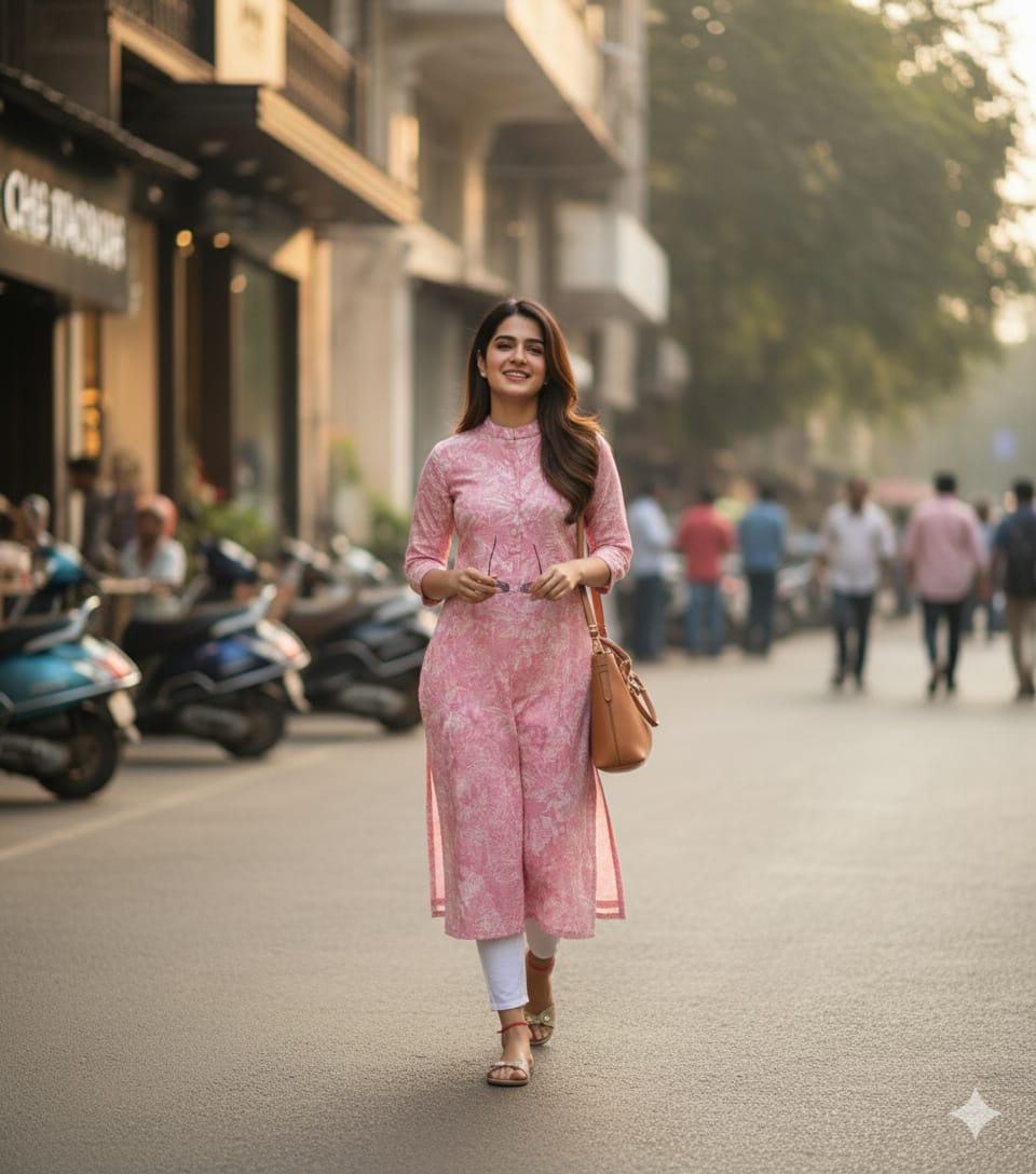 FASHIONABLE COTTONE DIGITAL PRINT KURTI FOR WOMAN WEAR