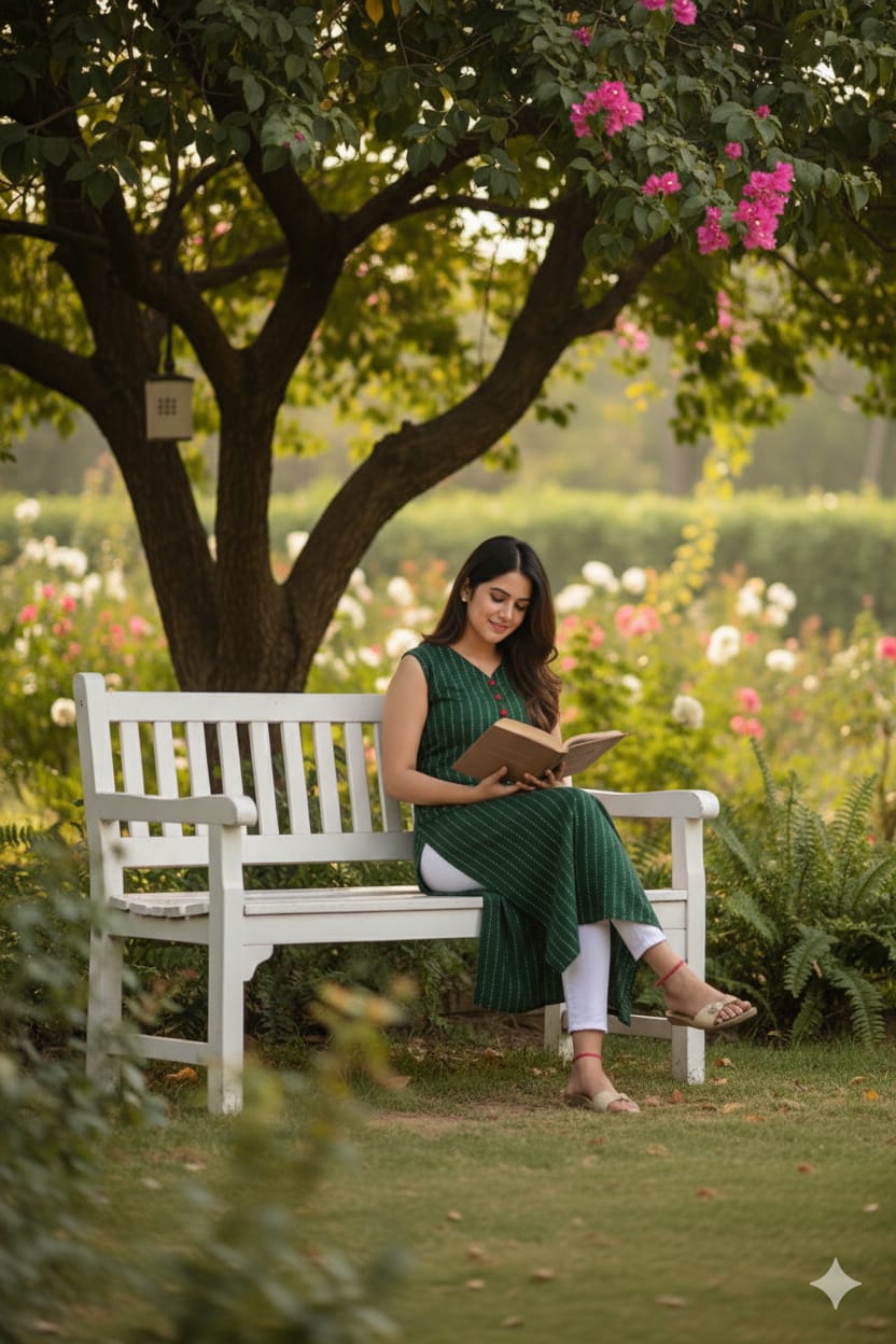 Mahi Creation New Women's Cotton A-Line Kurti